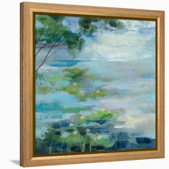 Lily Pond I-Silvia Vassileva-Framed Stretched Canvas