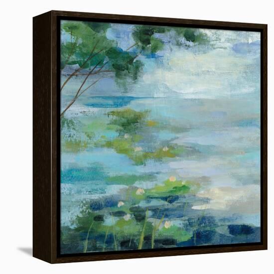 Lily Pond I-Silvia Vassileva-Framed Stretched Canvas