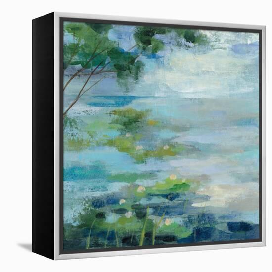 Lily Pond I-Silvia Vassileva-Framed Stretched Canvas