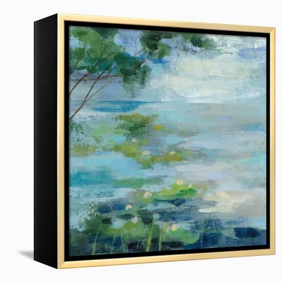 Lily Pond I-Silvia Vassileva-Framed Stretched Canvas