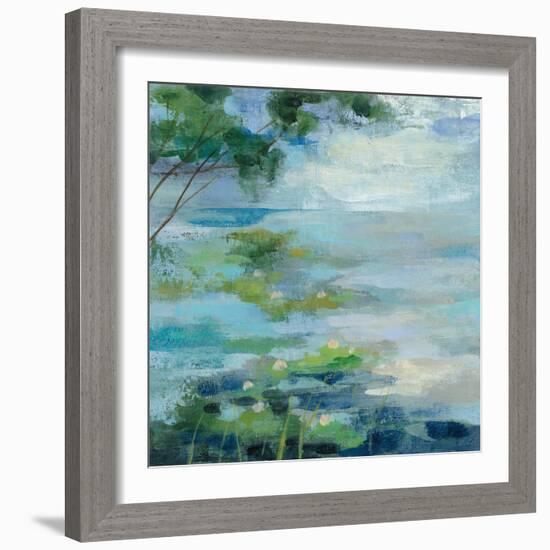 Lily Pond I-Silvia Vassileva-Framed Art Print