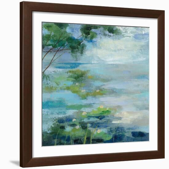 Lily Pond I-Silvia Vassileva-Framed Giclee Print