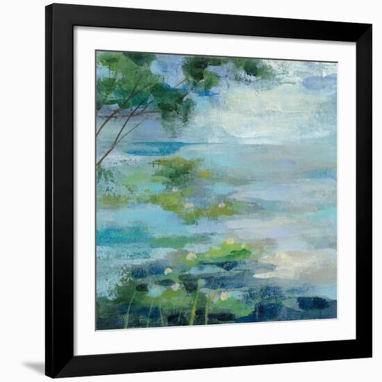 Lily Pond I-Silvia Vassileva-Framed Giclee Print