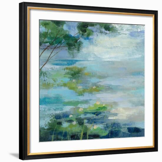 Lily Pond I-Silvia Vassileva-Framed Giclee Print