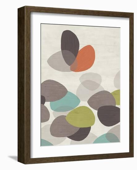 Lily Pond I-June Erica Vess-Framed Art Print