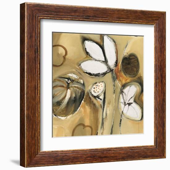 Lily Pond II-Natasha Barnes-Framed Giclee Print