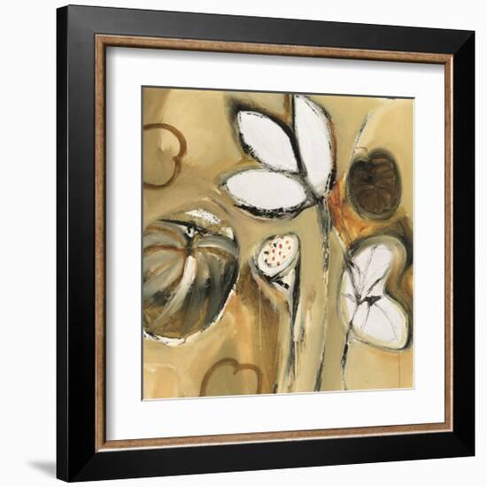 Lily Pond II-Natasha Barnes-Framed Giclee Print