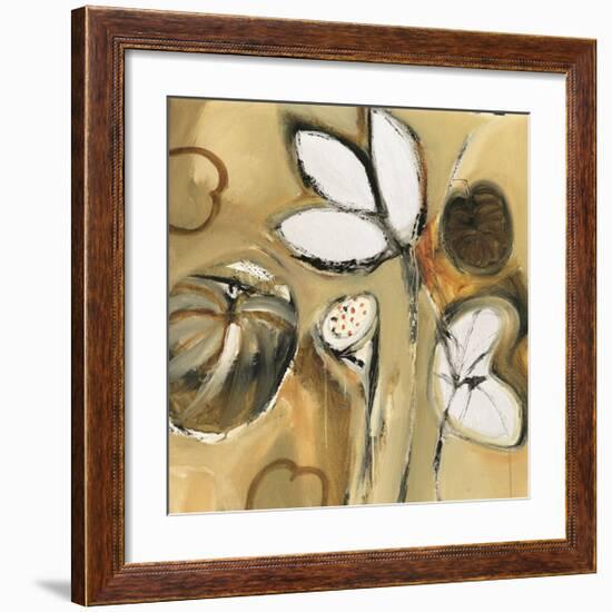 Lily Pond II-Natasha Barnes-Framed Giclee Print