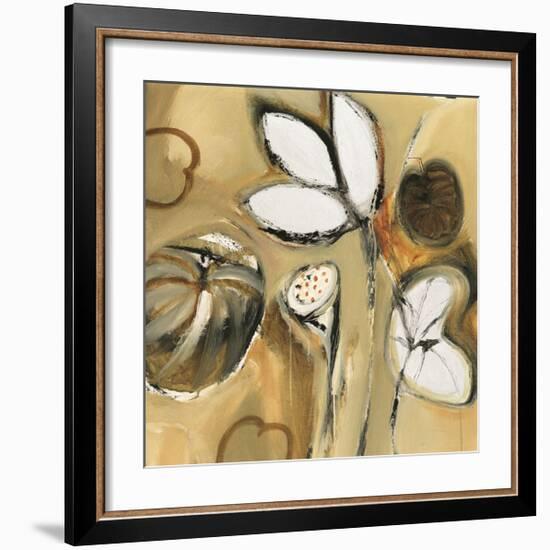 Lily Pond II-Natasha Barnes-Framed Giclee Print