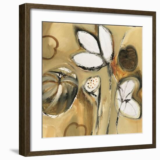 Lily Pond II-Natasha Barnes-Framed Giclee Print