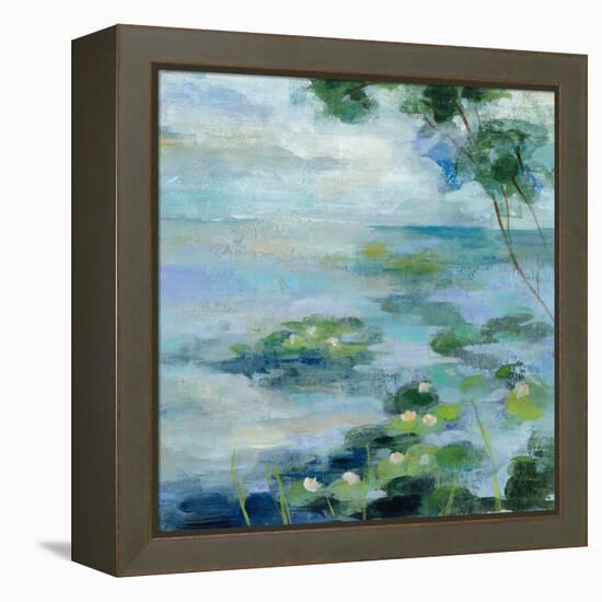 Lily Pond II-Silvia Vassileva-Framed Stretched Canvas