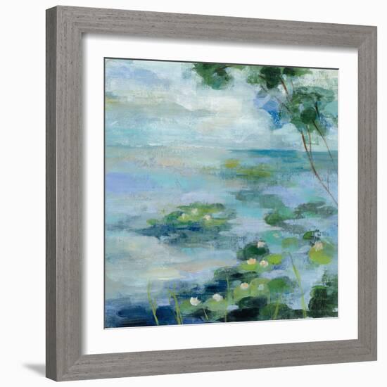 Lily Pond II-Silvia Vassileva-Framed Art Print