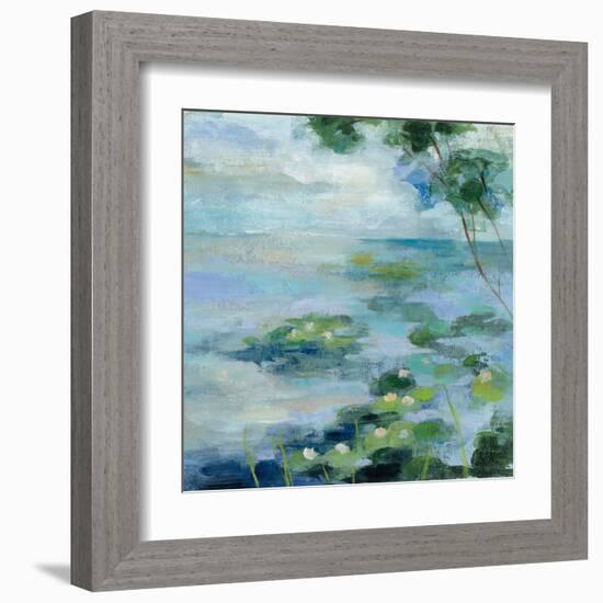 Lily Pond II-Silvia Vassileva-Framed Art Print