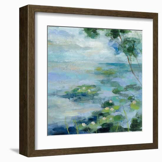 Lily Pond II-Silvia Vassileva-Framed Art Print