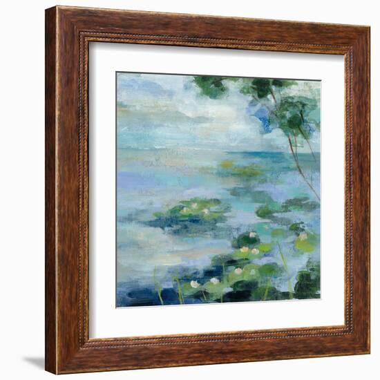 Lily Pond II-Silvia Vassileva-Framed Art Print