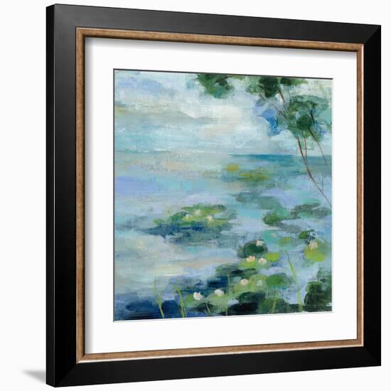 Lily Pond II-Silvia Vassileva-Framed Art Print