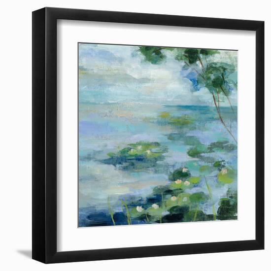 Lily Pond II-Silvia Vassileva-Framed Art Print