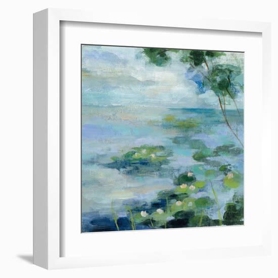 Lily Pond II-Silvia Vassileva-Framed Art Print