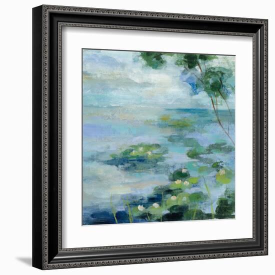 Lily Pond II-Silvia Vassileva-Framed Art Print