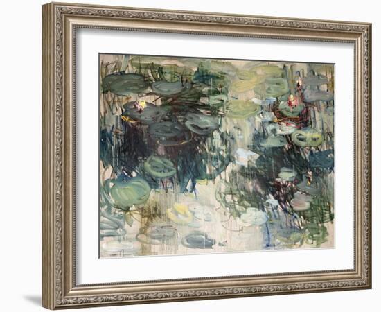 Lily Pond-Lilia Orlova Holmes-Framed Giclee Print