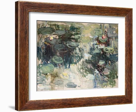 Lily Pond-Lilia Orlova Holmes-Framed Giclee Print