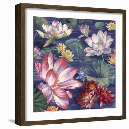 Lily Pool-Bill Jackson-Framed Giclee Print