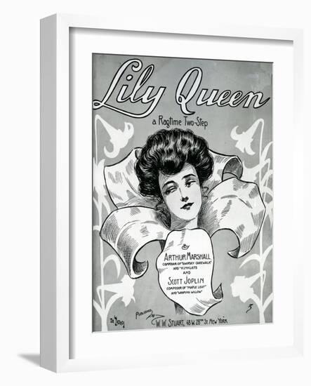 Lily Queen, A Ragtime Two Step-null-Framed Giclee Print