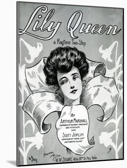Lily Queen, A Ragtime Two Step-null-Mounted Giclee Print