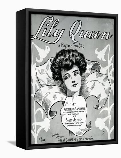Lily Queen, A Ragtime Two Step-null-Framed Premier Image Canvas