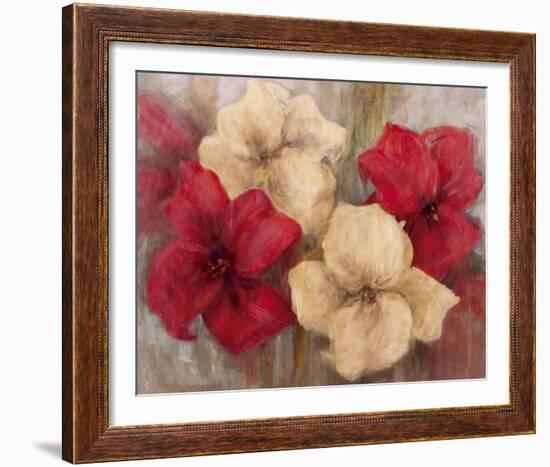 Lily Reds I-Carson-Framed Giclee Print