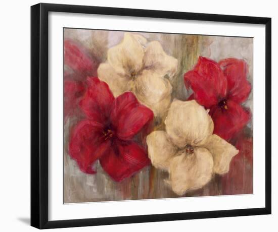 Lily Reds I-Carson-Framed Giclee Print