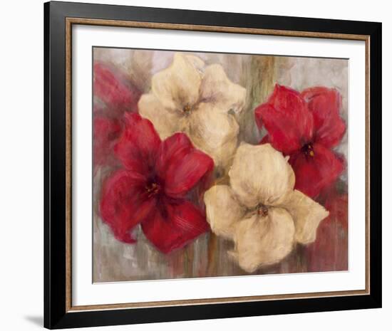 Lily Reds I-Carson-Framed Giclee Print