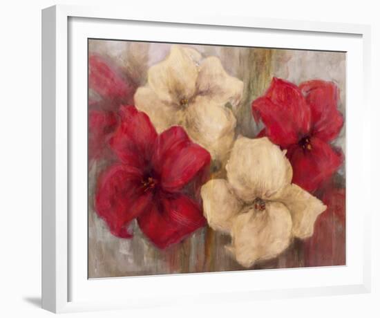 Lily Reds I-Carson-Framed Giclee Print