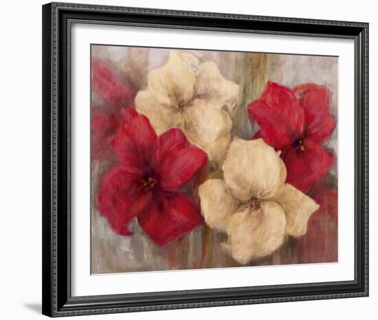 Lily Reds I-Carson-Framed Giclee Print