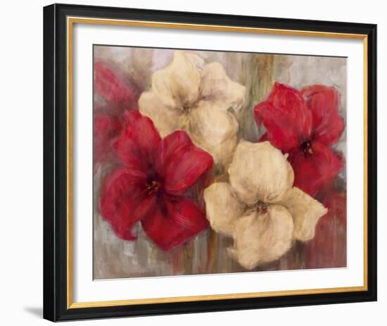 Lily Reds I-Carson-Framed Giclee Print