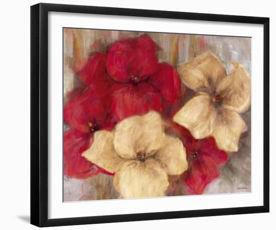 Lily Reds II-Carson-Framed Giclee Print