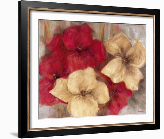 Lily Reds II-Carson-Framed Giclee Print