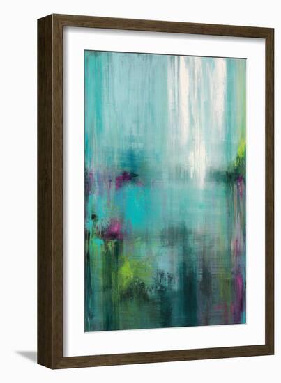 Lily Reflections-Wani Pasion-Framed Art Print