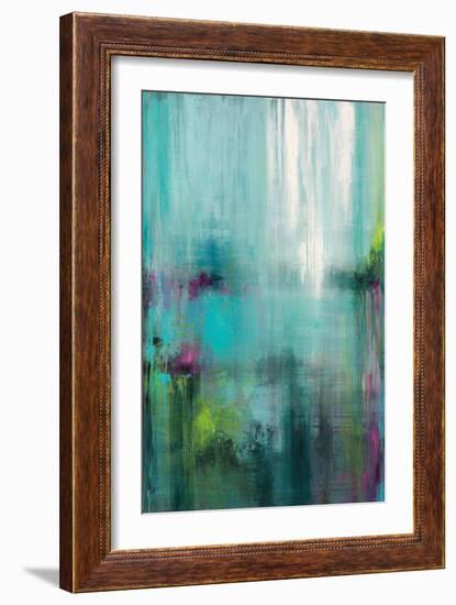 Lily Reflections-Wani Pasion-Framed Art Print