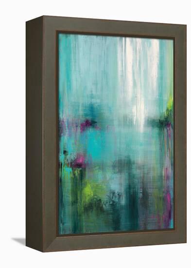 Lily Reflections-Wani Pasion-Framed Stretched Canvas