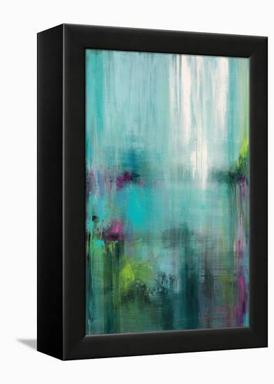 Lily Reflections-Wani Pasion-Framed Stretched Canvas