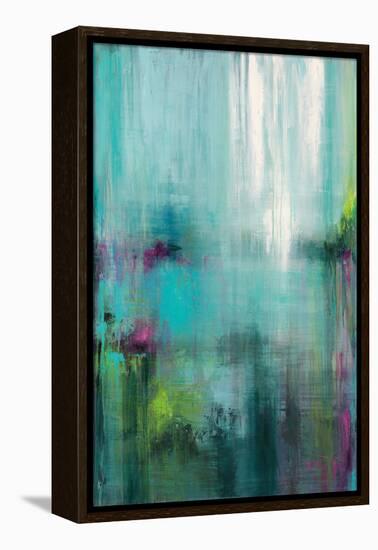 Lily Reflections-Wani Pasion-Framed Stretched Canvas