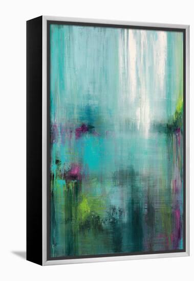 Lily Reflections-Wani Pasion-Framed Stretched Canvas
