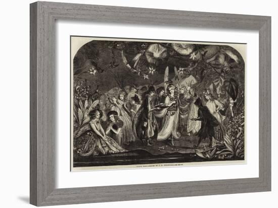 Lily's Ball-John Anster Fitzgerald-Framed Giclee Print