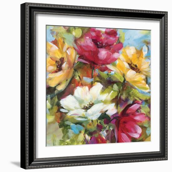 Lily's Garden I-Lily Nicole-Framed Art Print