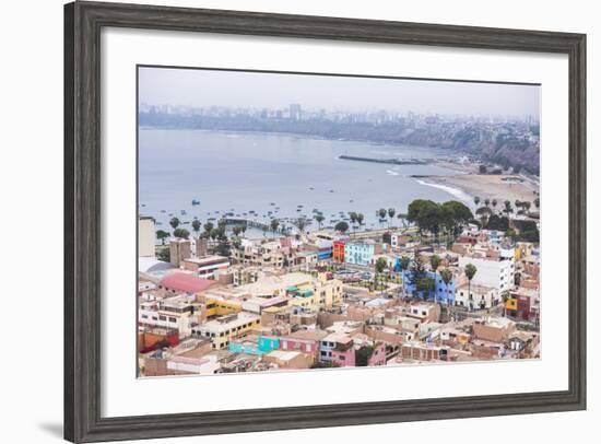Lima Seen from Cerro San Cristobal, Lima Province, Peru, South America-Matthew Williams-Ellis-Framed Photographic Print