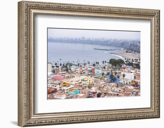 Lima Seen from Cerro San Cristobal, Lima Province, Peru, South America-Matthew Williams-Ellis-Framed Photographic Print