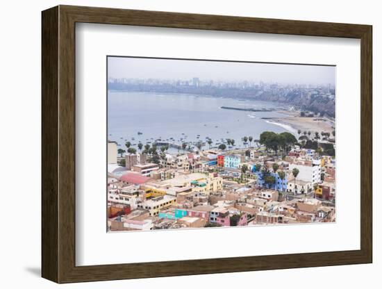 Lima Seen from Cerro San Cristobal, Lima Province, Peru, South America-Matthew Williams-Ellis-Framed Photographic Print