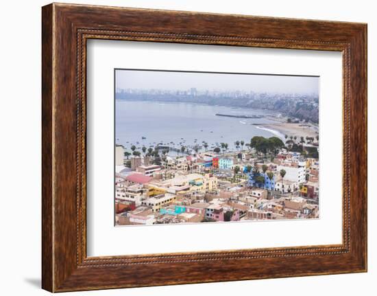 Lima Seen from Cerro San Cristobal, Lima Province, Peru, South America-Matthew Williams-Ellis-Framed Photographic Print