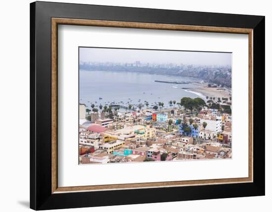 Lima Seen from Cerro San Cristobal, Lima Province, Peru, South America-Matthew Williams-Ellis-Framed Photographic Print